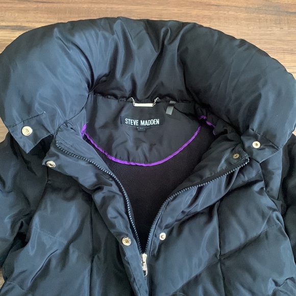 Steve Madden Black Coat - Picture 2 of 5